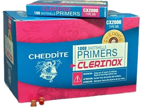Cheddite CX2000 209 Shotgun Primers .